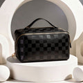 KosmetiQ Luxury Makeup Bag — Spacious Multi-Compartment Cosmetic Organizer
