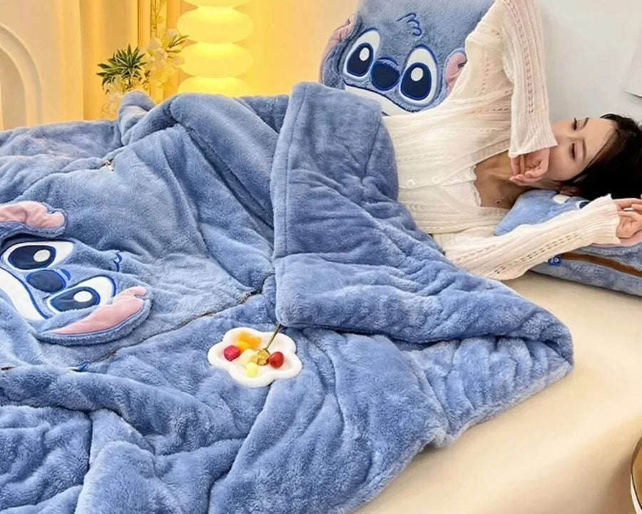 Plush Blanket and Pillow Set for Ultimate Comfort | Ka-mostore