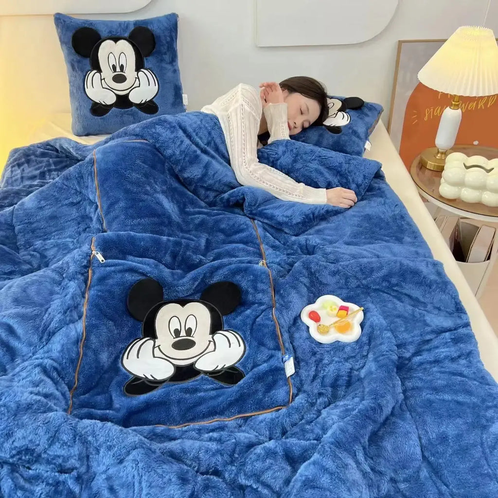 Plush Blanket and Pillow Set for Ultimate Comfort | Ka-mostore