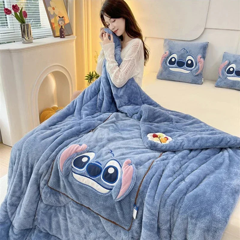 Plush Blanket and Pillow Set for Ultimate Comfort | Ka-mostore