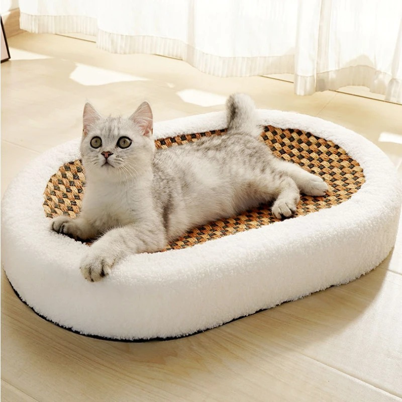 KratziCouch Katzenbett — Gemütliches Kratzmöbel mit Kratzbrett