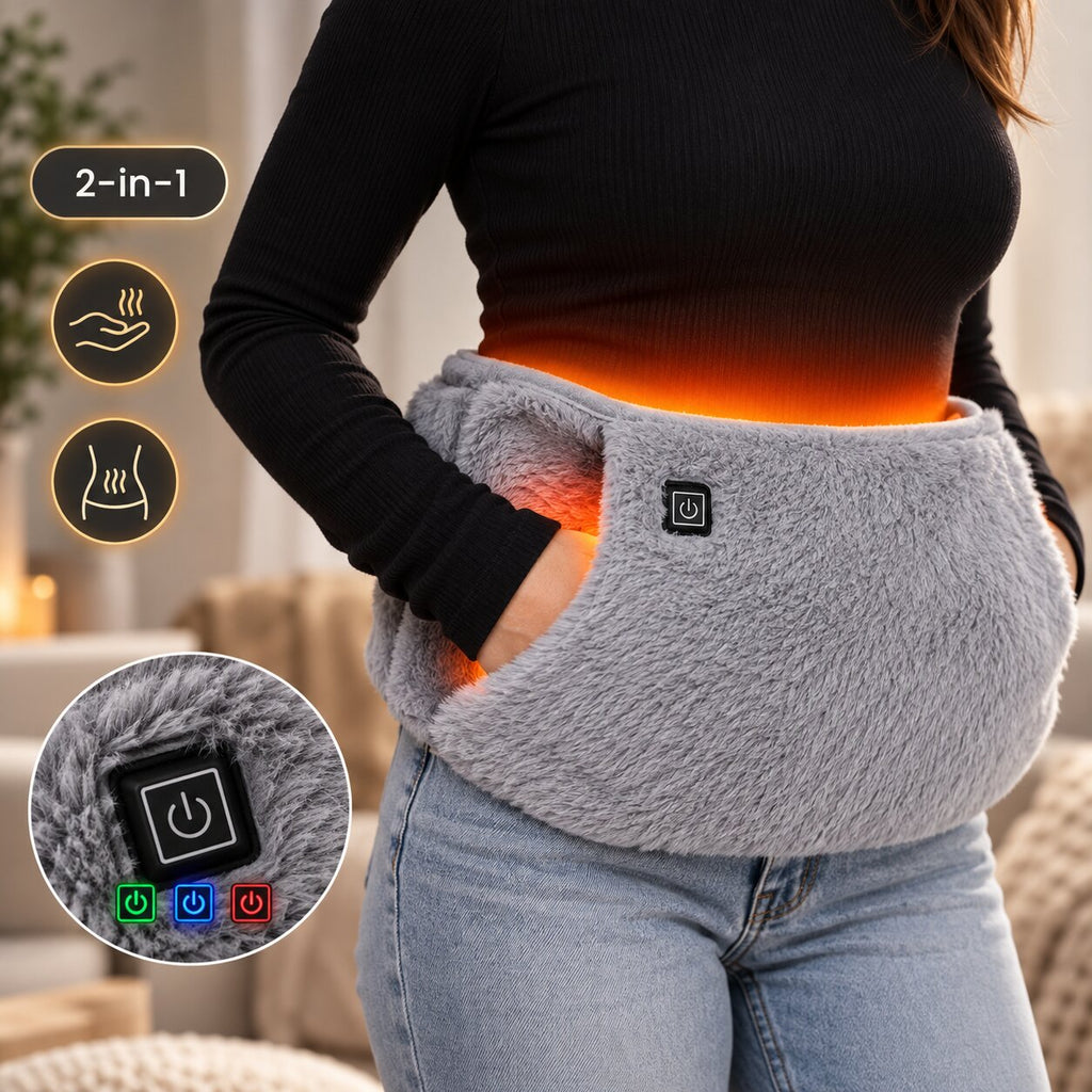 KuschelGurt Cinturón térmico con bolsillos calientamanos