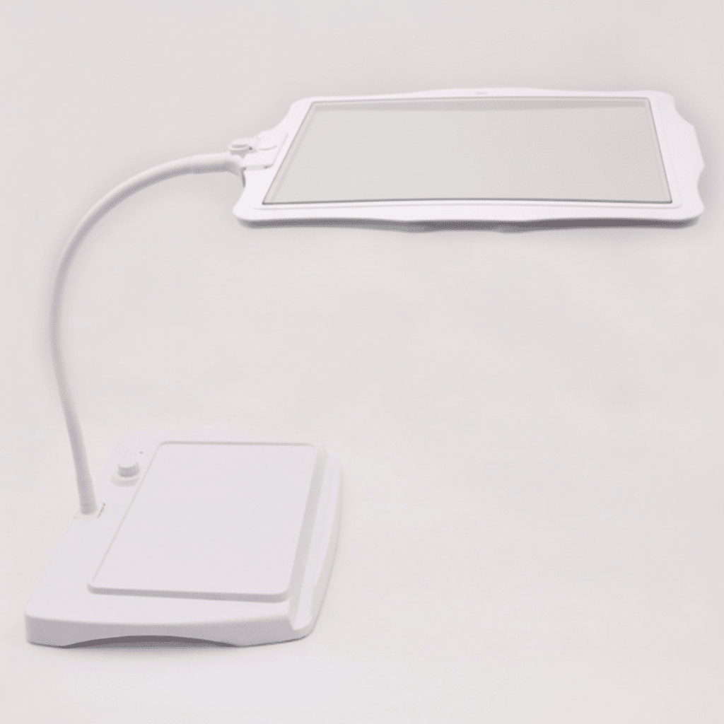 PRECIVUE 3x LED-förstoringslampa för skrivbordet - flexibel detaljbelysning med fria händer