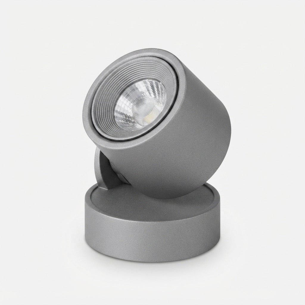 Dimmable Aluminum LED Spotlight — 340° Rotating Directional Light