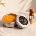 LederGlanz Leather Balm for Sofas, Car Seats, Shoes & Accessories — Shine and Crack Protection