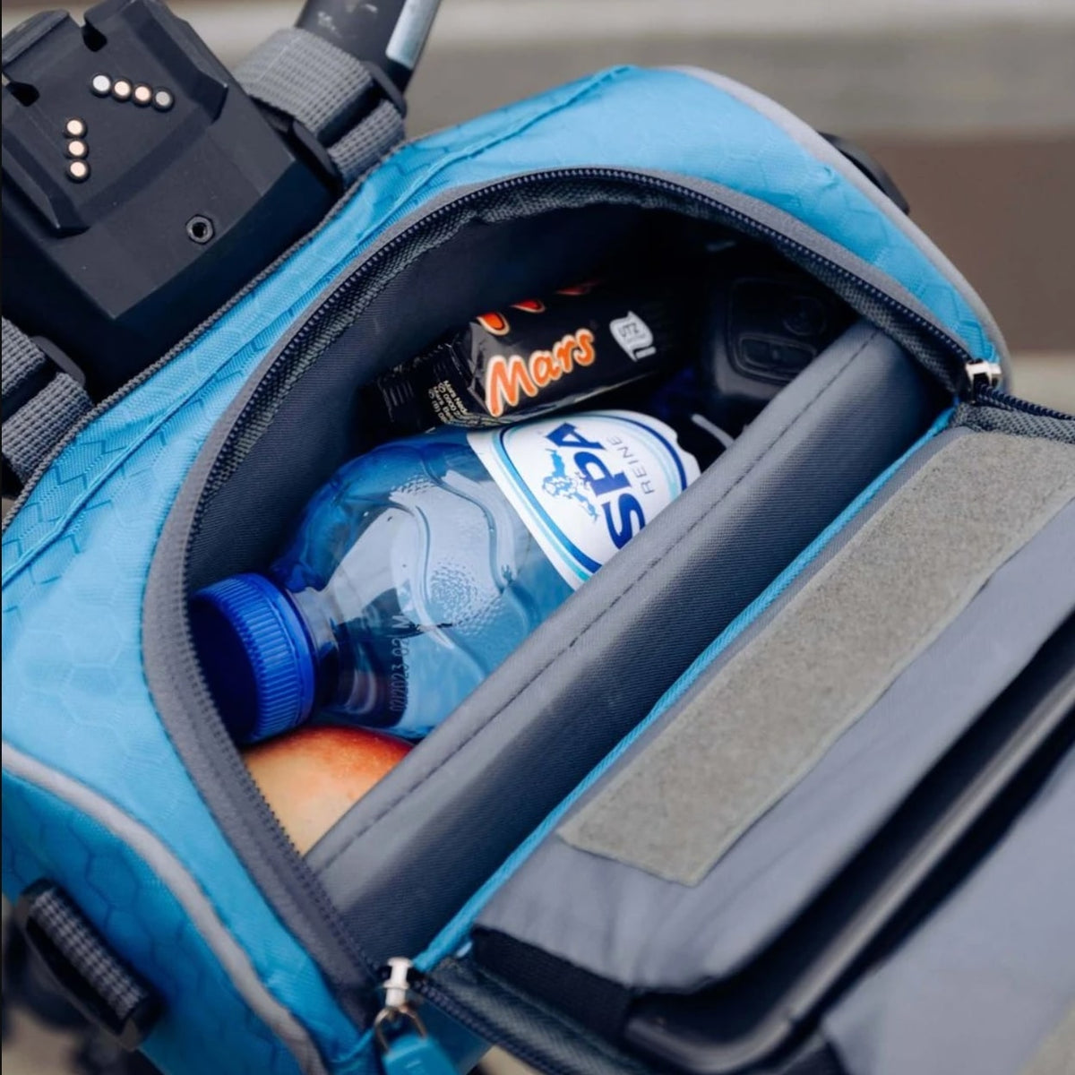 Sac de guidon pour vélo — Fenêtre tactile, résistant aux éclaboussures, léger et fixation sécurisée par Velcro