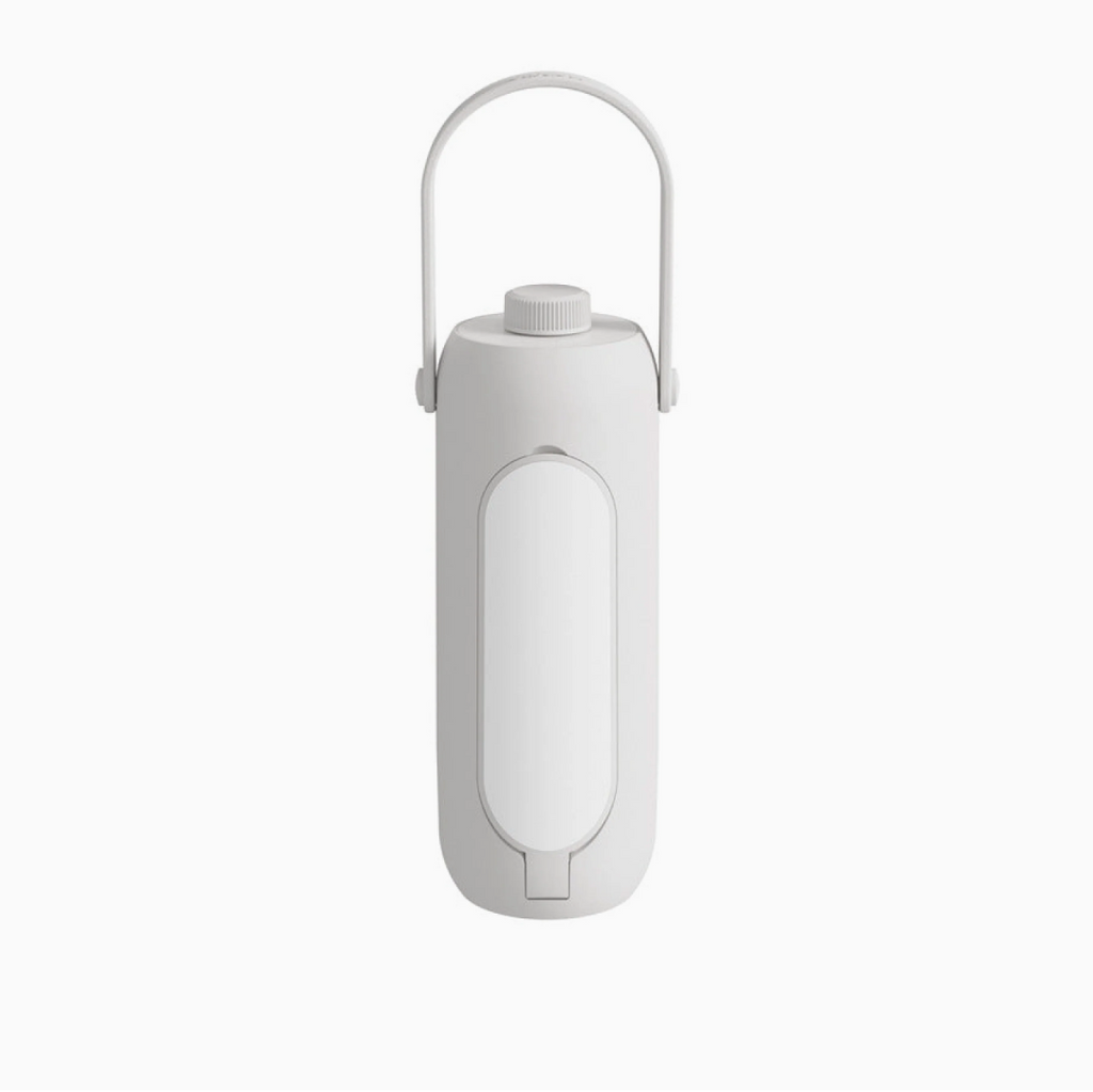 LichtHeld Lámpara de camping recargable para mesa — Luz regulable de forma continua, batería externa integrada
