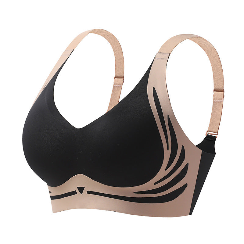 Podprsenka s bezdrátovým push-up efektem a proti povislosti | Ka-mostore