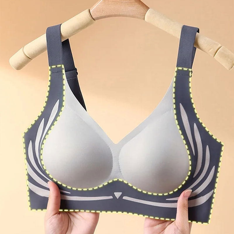 Podprsenka s bezdrátovým push-up efektem a proti povislosti | Ka-mostore