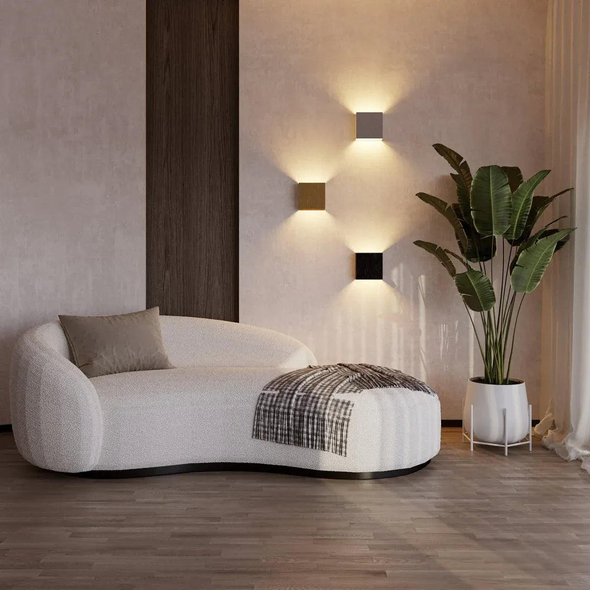 ElegantBeam Minimalist Wall Lamp For Sophisticated Illumination And Subtle Glow In Living Spaces