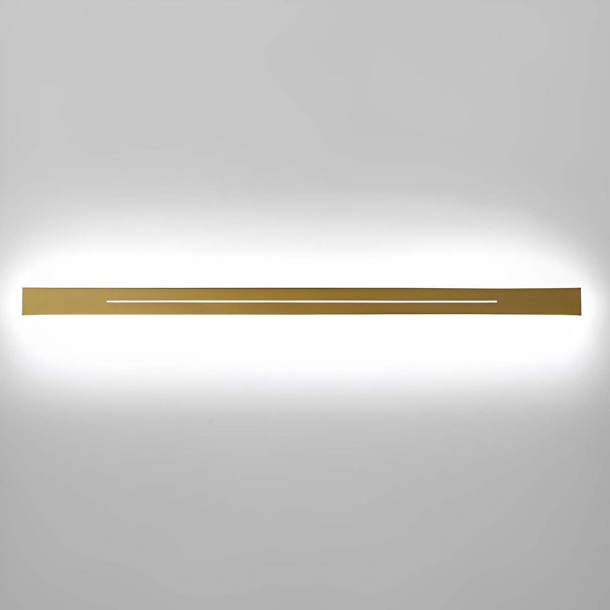 Lineární LED pásková nástěnná lampa z černého železa s akrylovým panelem pro obývací pokoj a ložnici
