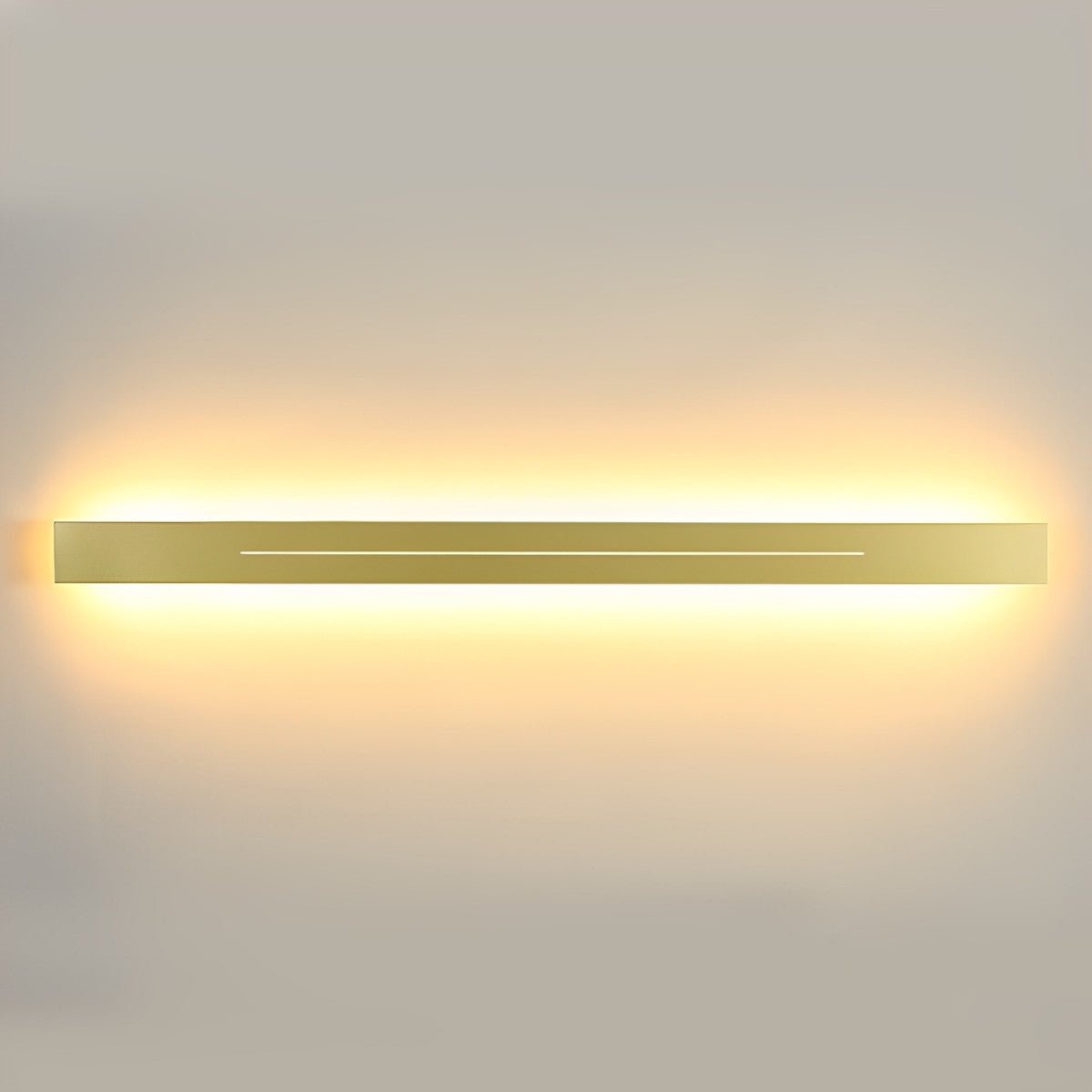 Lineární LED pásková nástěnná lampa z černého železa s akrylovým panelem pro obývací pokoj a ložnici