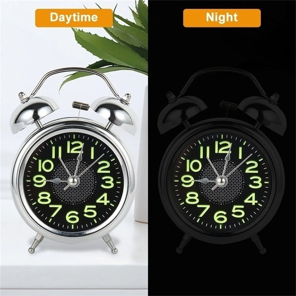 Retro Twin Bell Loud Alarm Clock for Heavy Sleepers | Ka-mostore