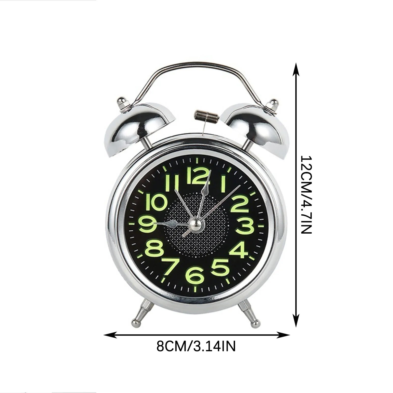 Retro Twin Bell Loud Alarm Clock for Heavy Sleepers | Ka-mostore