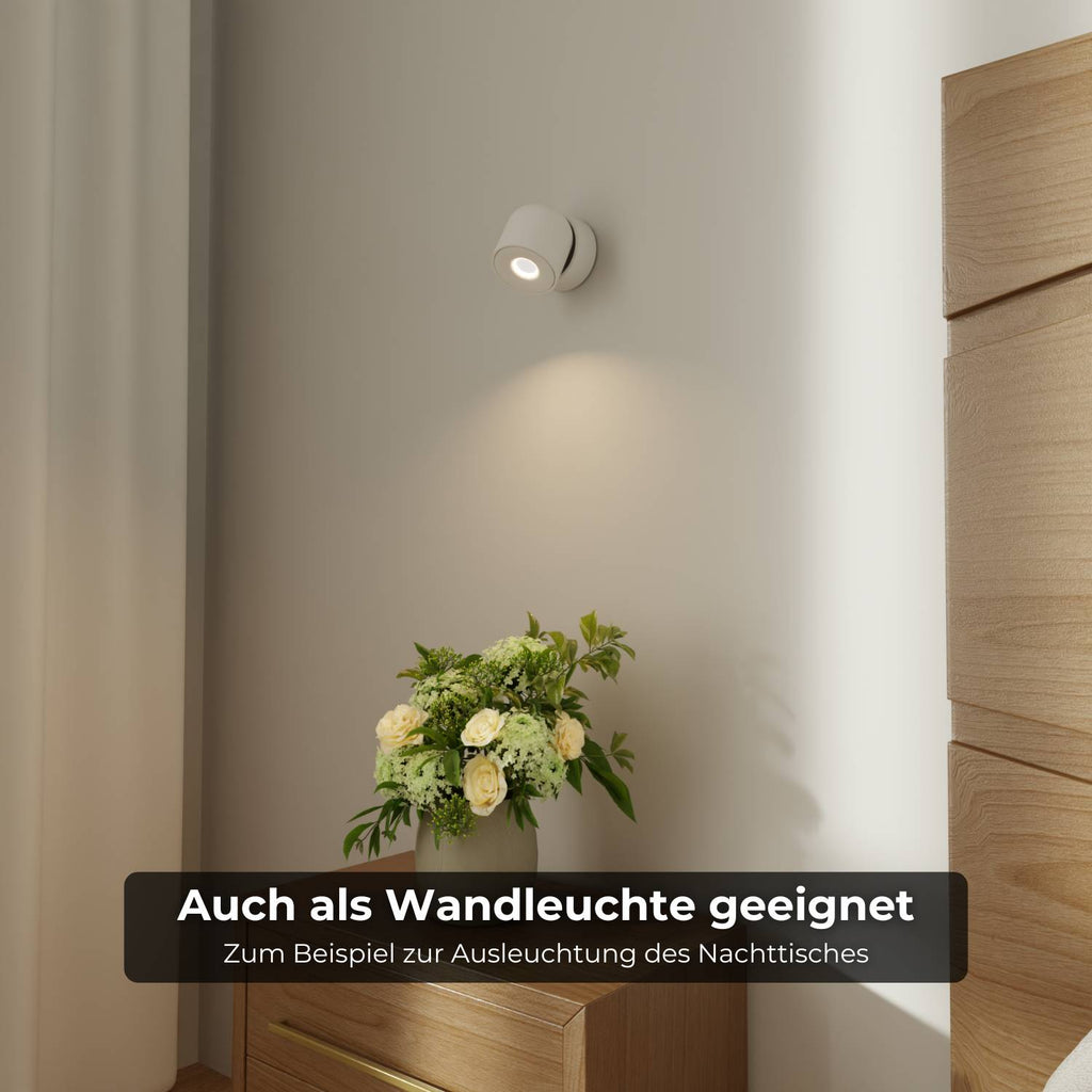 Ceiling Lamp With Flexible Head Rotation And 2700K Warm Glow