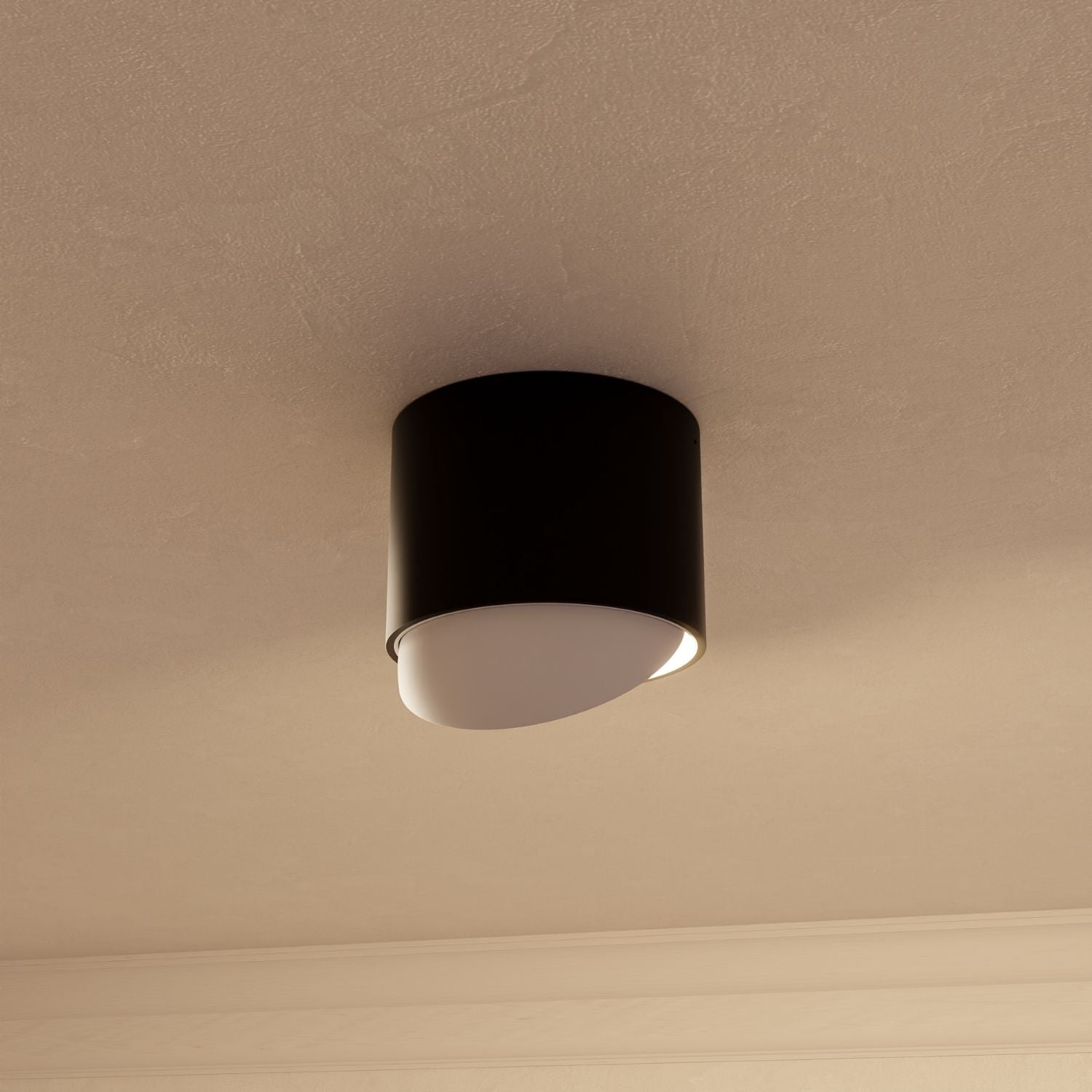 Adjustable LED Ceiling Light With Warm 2700K For Hallways, Kitchens, And Living Rooms