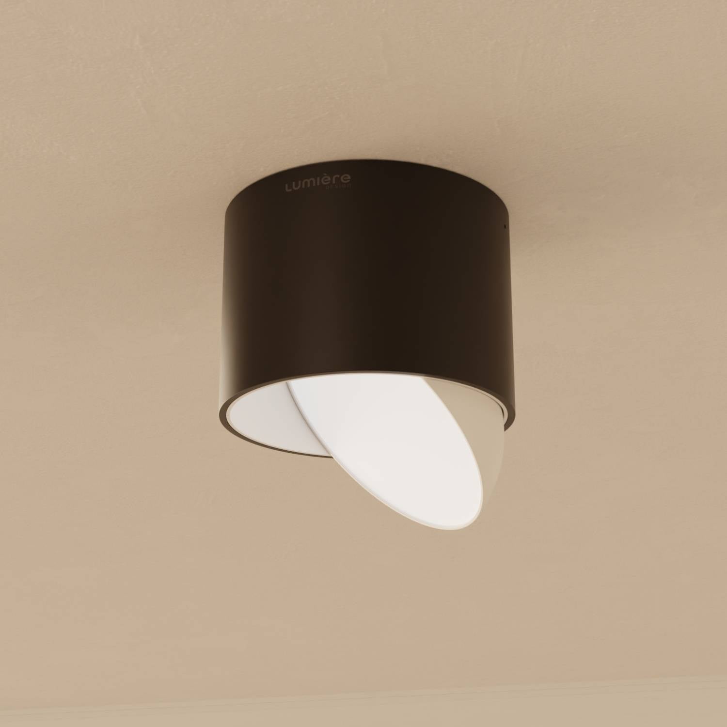 Adjustable LED Ceiling Light With Warm 2700K For Hallways, Kitchens, And Living Rooms
