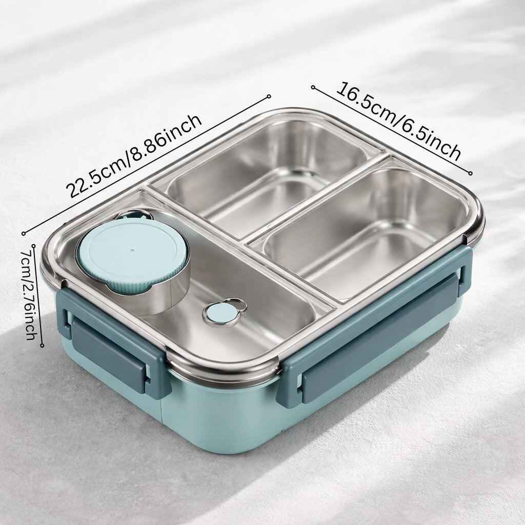Esskraft Insulated Food Container — Multi-Compartment, Leak-Resistant Lunch Box