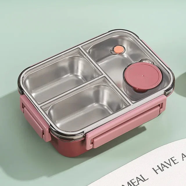 Esskraft Insulated Food Container — Multi-Compartment, Leak-Resistant Lunch Box