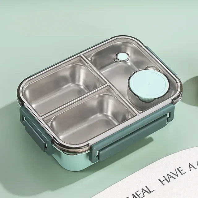 Esskraft Insulated Food Container — Multi-Compartment, Leak-Resistant Lunch Box