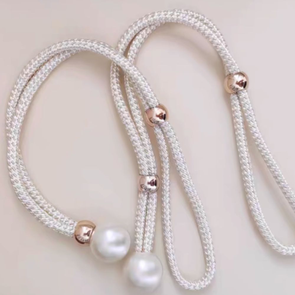 Pearl Accent Curtain Tie Backs | 2 Pc Set | Ka-mostore