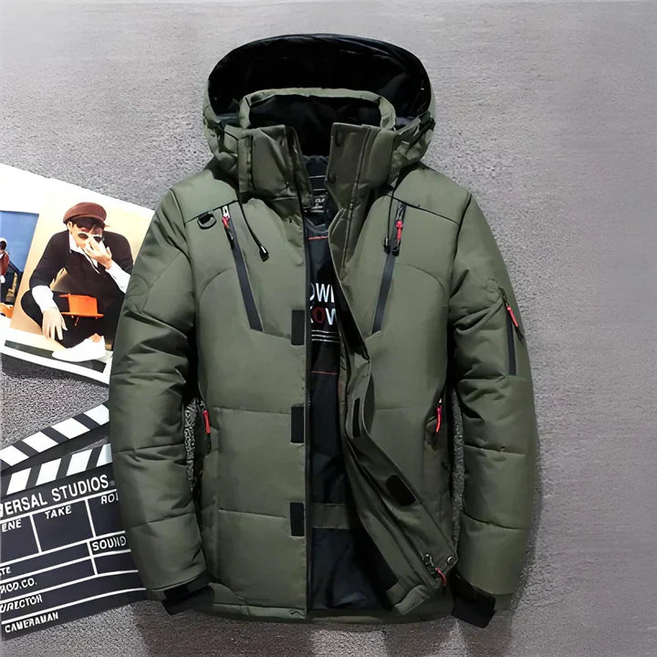 Giacca Invernale Imbottita con Cappuccio | Ka-mostore