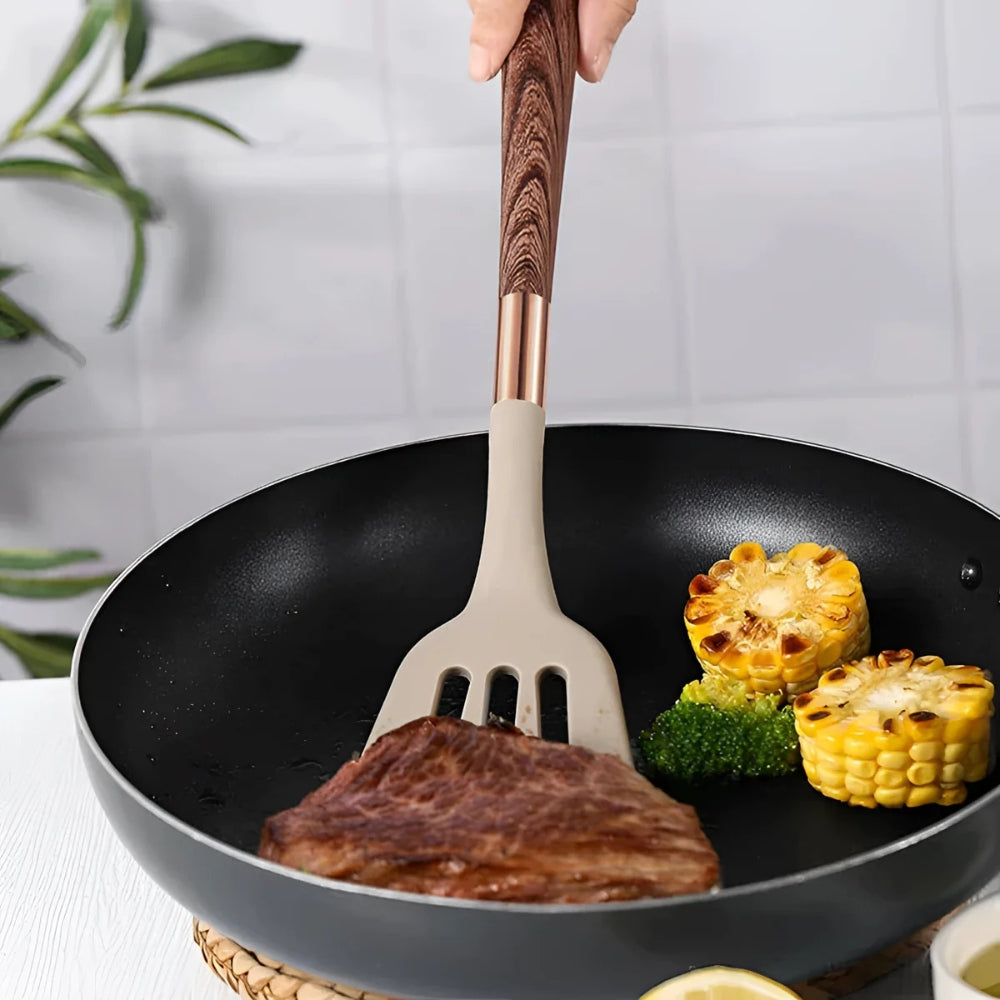 Premium Silicone Kitchen Utensil Set | 10 Pcs | Ka-mostore