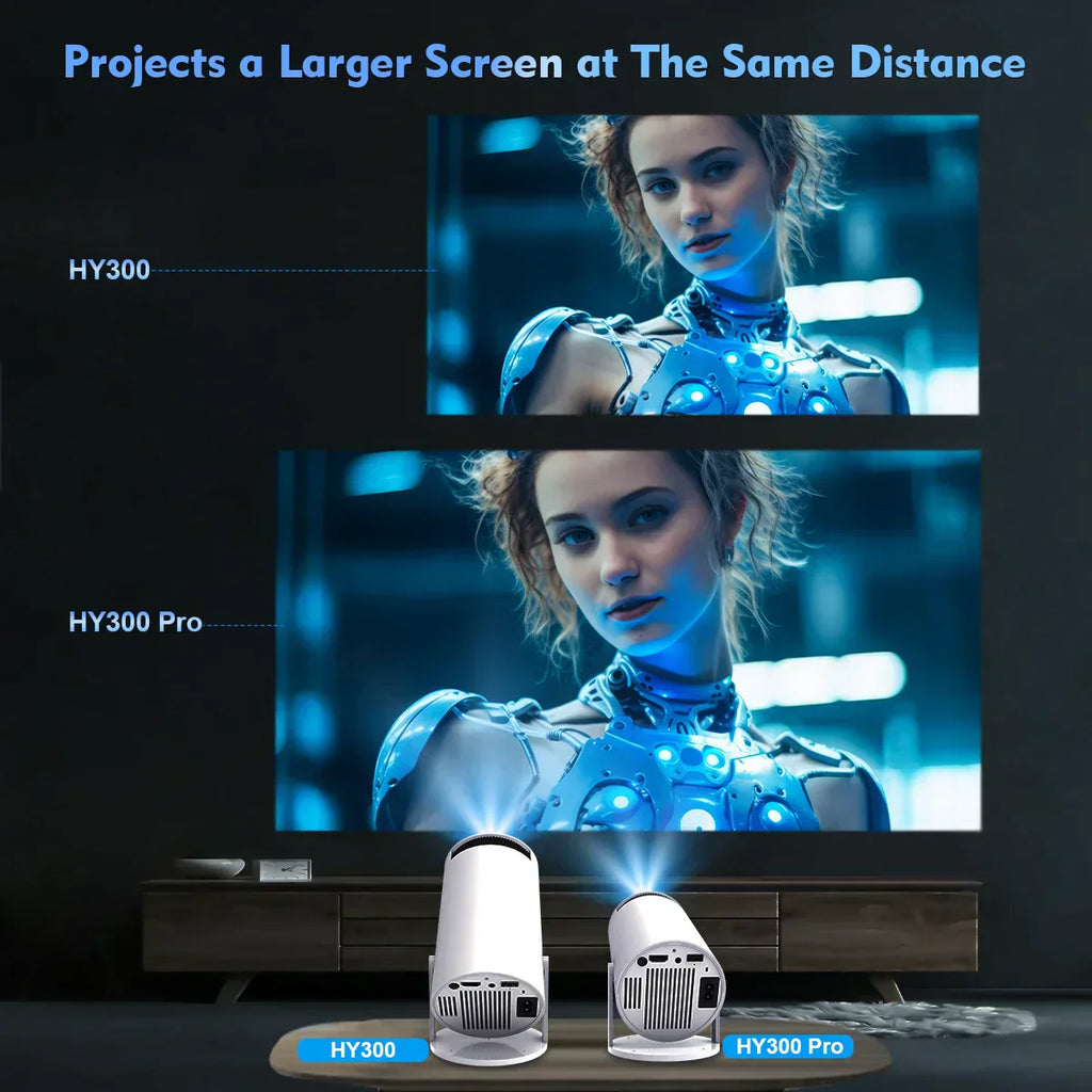 Magcubic HY300 Pro: Inteligentny projektor 4K z Android 11 i WiFi6 | Ka-mostore