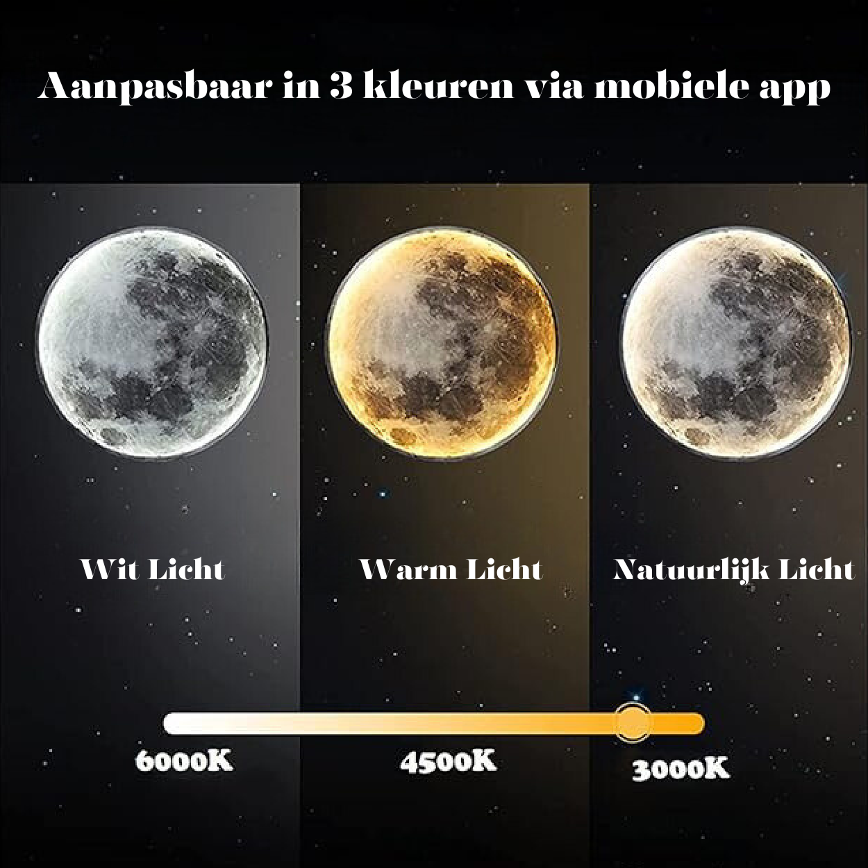 LunaGlow Moon Lamp Creates Cozy Living Ambience With Gentle Moonlight Glow In Any Room