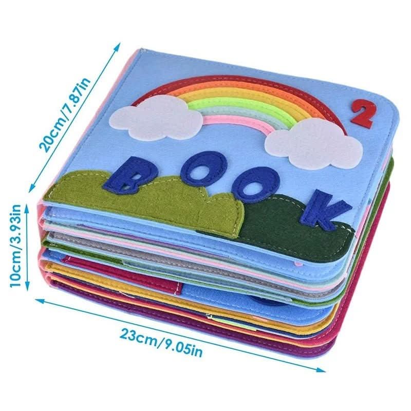 BrightPath Montessori Discovery Book — Portable Screen-Free 16-Story Activity Guide
