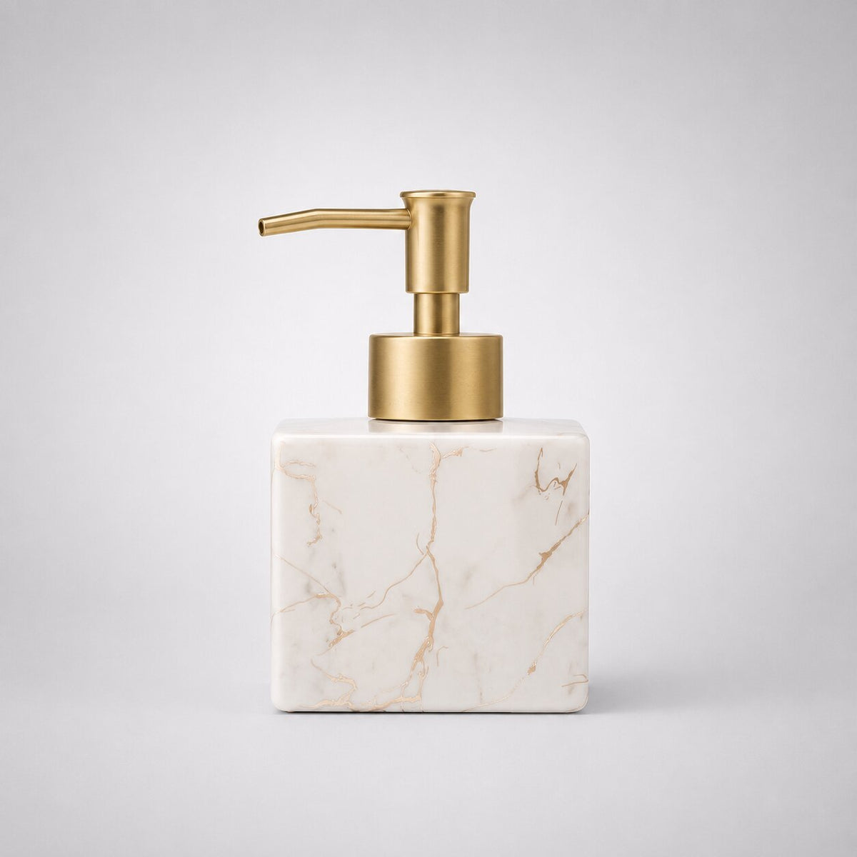 Dispenser per sapone Marmora — Elegante effetto marmo per cucina o bagno
