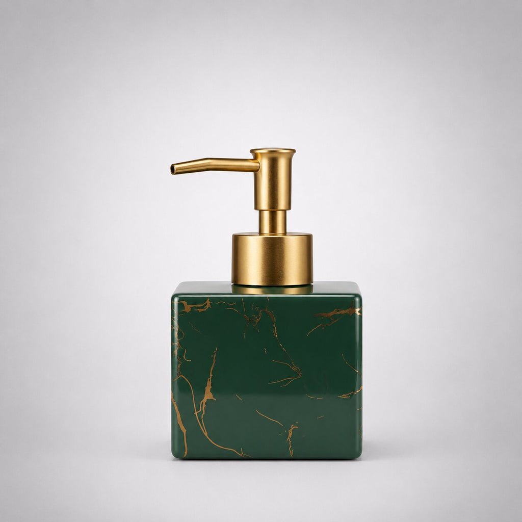 Dispenser per sapone Marmora — Elegante effetto marmo per cucina o bagno