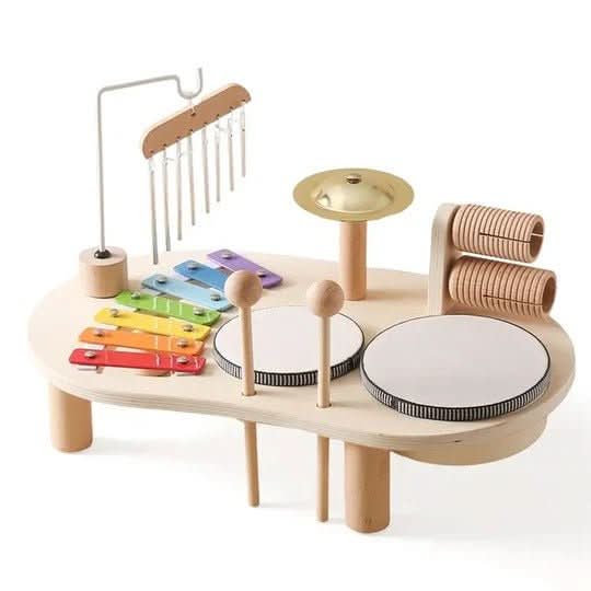 Baby's First Musical Instrument Set - Wood | Ka-mostore