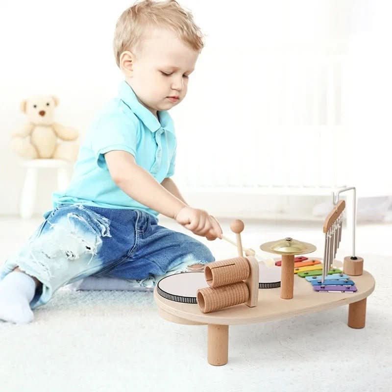 Baby's First Musical Instrument Set - Wood | Ka-mostore