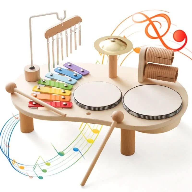 Baby's First Musical Instrument Set - Wood | Ka-mostore