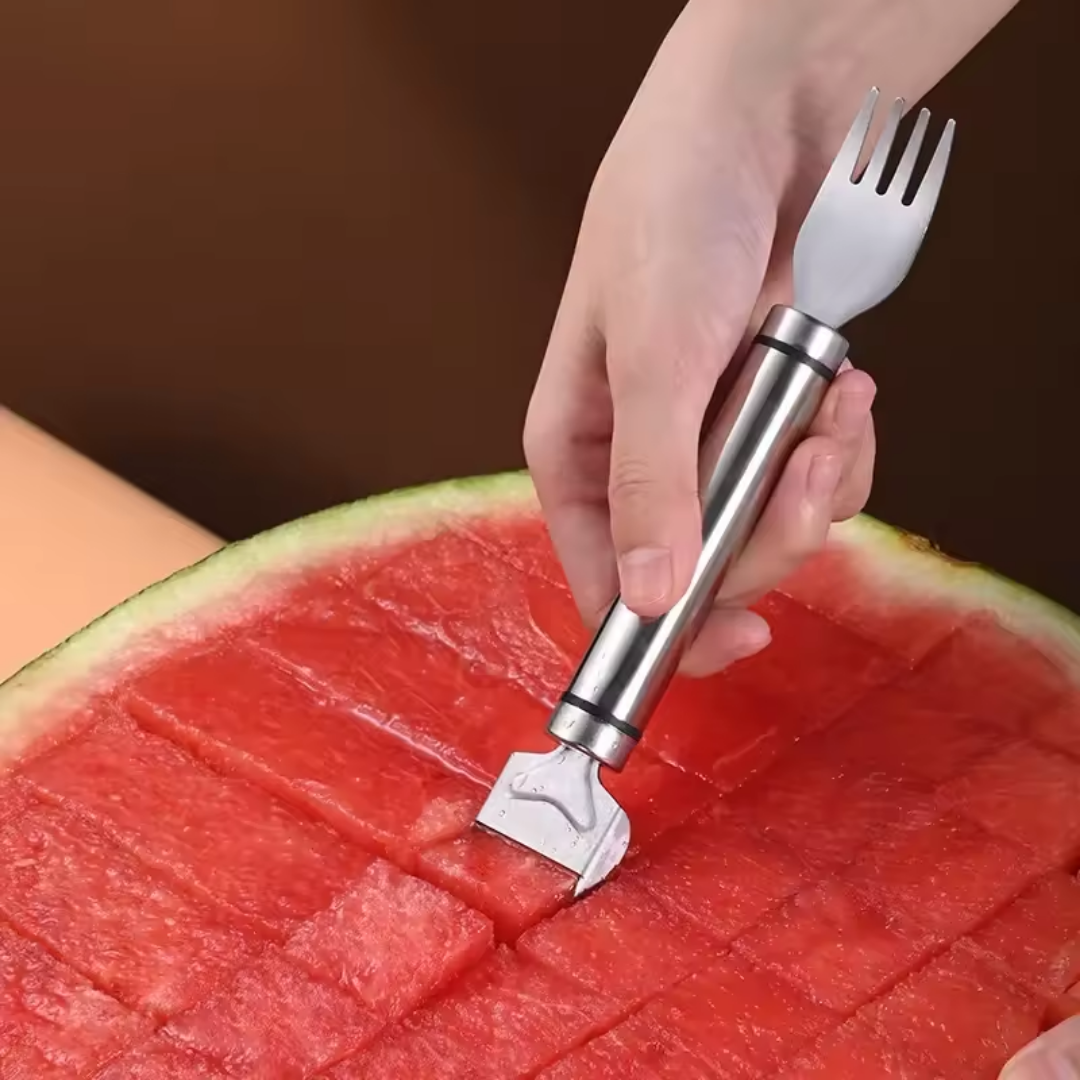 Kráječ melounu MelonenMeister — stejně velké kousky během několika sekund