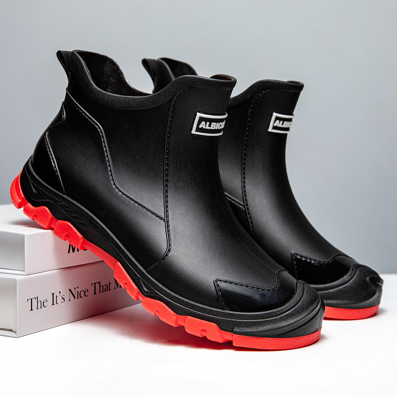 Men's Waterproof All-Weather Rubber Boots | Ka-mostore