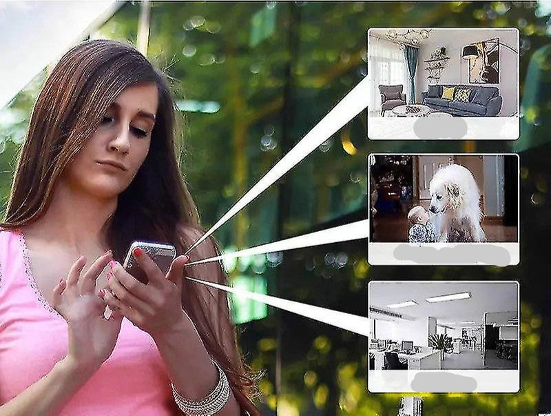 Cámara compacta de vigilancia inalámbrica HD | Ka-mostore