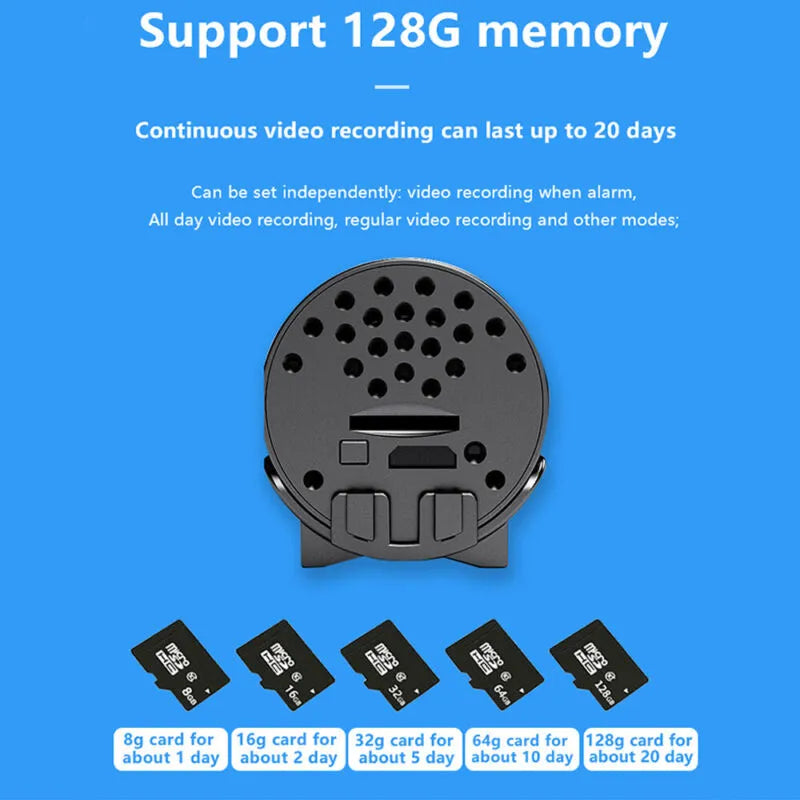 Cámara compacta de vigilancia inalámbrica HD | Ka-mostore