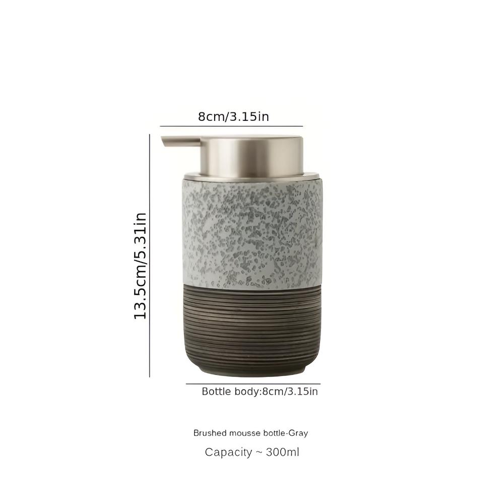 Dispenser per sapone in ceramica con finitura opaca | Ka-mostore