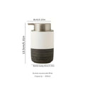 Dispenser per sapone in ceramica con finitura opaca | Ka-mostore