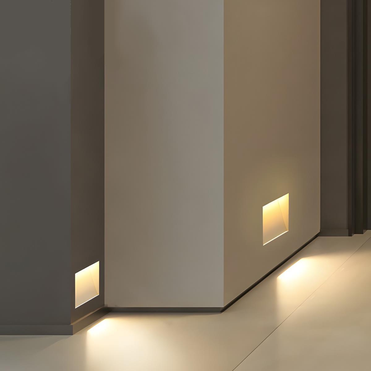 NovaLume Recessed LED Wall Sconces With Motion Sensor For Energy-Efficient Hallway Lighting