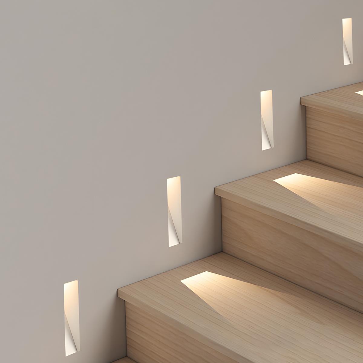 NovaLume Recessed LED Wall Sconces With Motion Sensor For Energy-Efficient Hallway Lighting