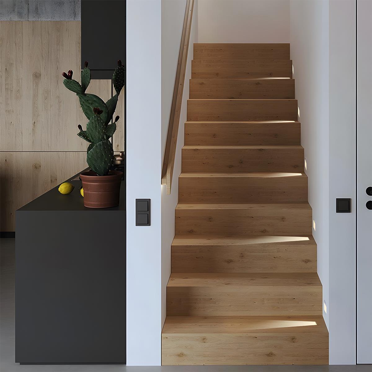 NovaLume Recessed LED Wall Sconces With Motion Sensor For Energy-Efficient Hallway Lighting