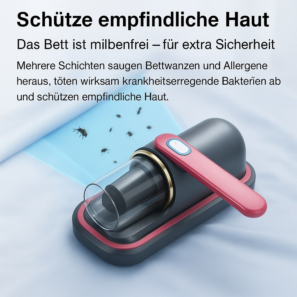 Aspirateur à main sans fil MiniStaub — mini format compact pour les miettes, la poussière et les poils d’animaux