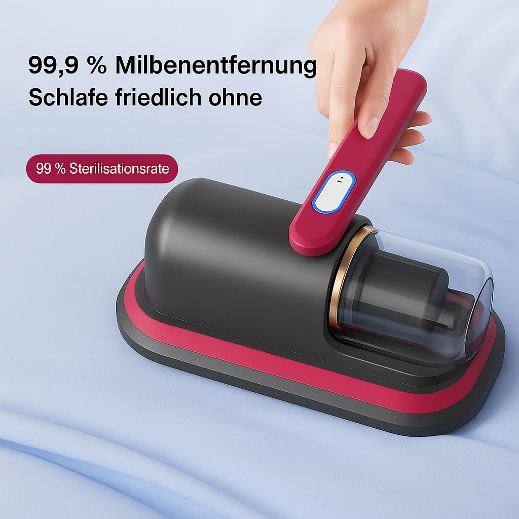 Aspirateur à main sans fil MiniStaub — mini format compact pour les miettes, la poussière et les poils d’animaux