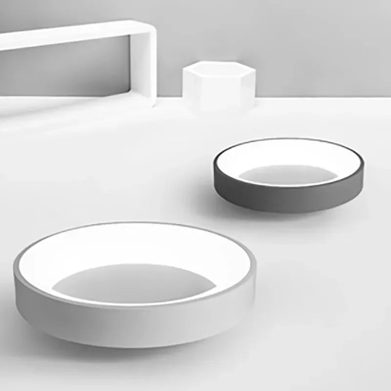 Round Nordic-Style LED Flush Mount Ceiling Light | Ka-mostore