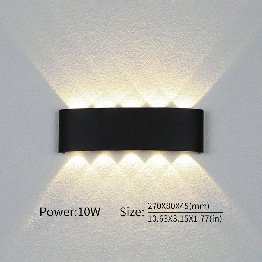Illuminazione moderna, interna o esterna: la versatile lampada da parete a LED | Ka-mostore