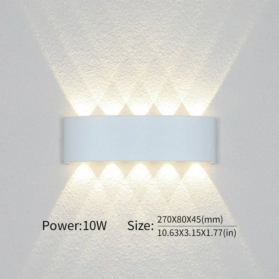 Illuminazione moderna, interna o esterna: la versatile lampada da parete a LED | Ka-mostore