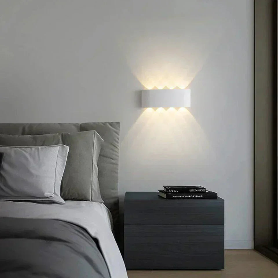 Illuminazione moderna, interna o esterna: la versatile lampada da parete a LED | Ka-mostore